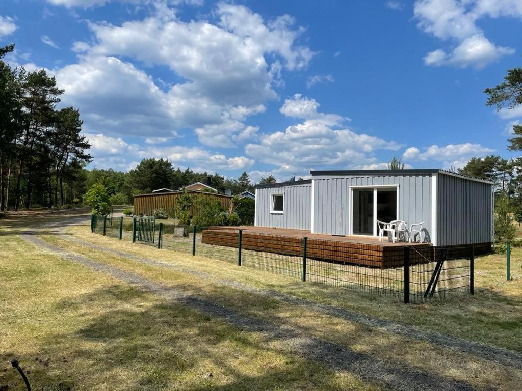 Naturcamping Lueneburger Heide - Chalets & Tiny Haeuser ゾルタウ エクステリア 写真