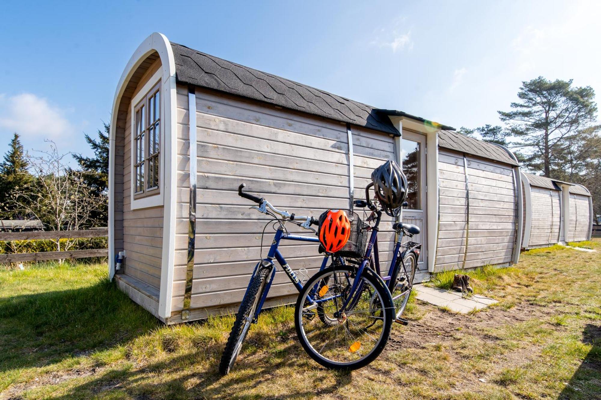 Naturcamping Lueneburger Heide - Chalets & Tiny Haeuser ゾルタウ エクステリア 写真