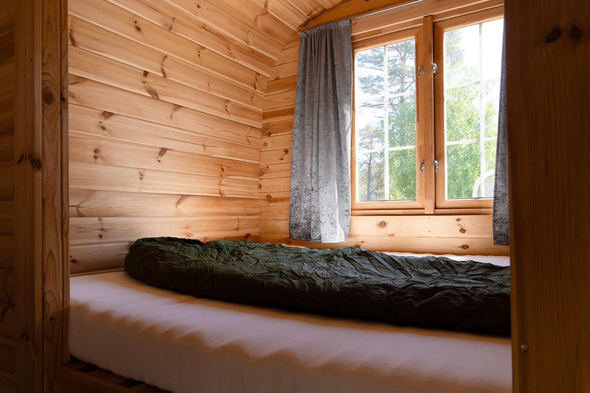 Naturcamping Lueneburger Heide - Chalets & Tiny Haeuser ゾルタウ エクステリア 写真